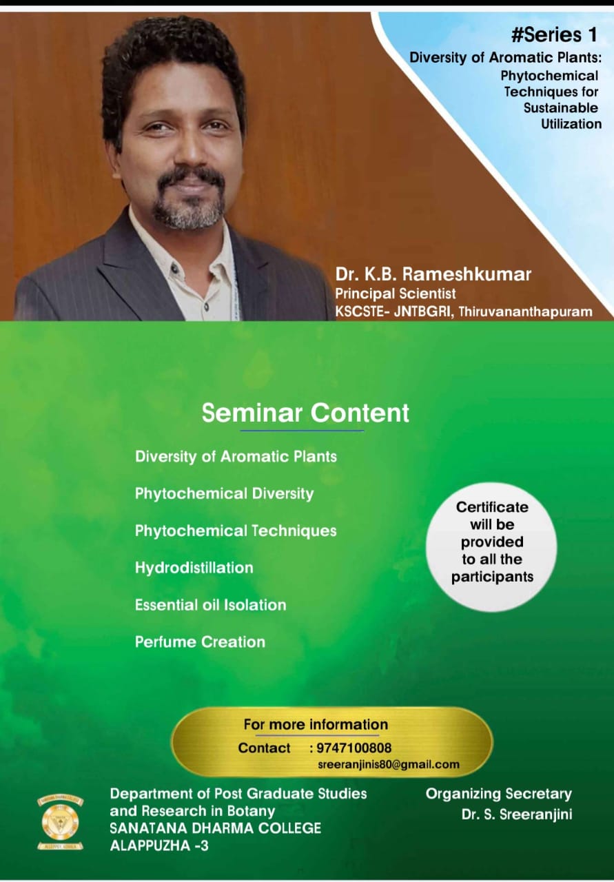 Seminar on Modern Trends in Plant Sciences