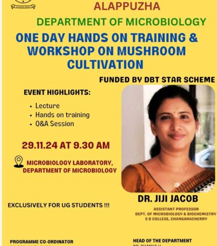 workshop on mushroom cultivation