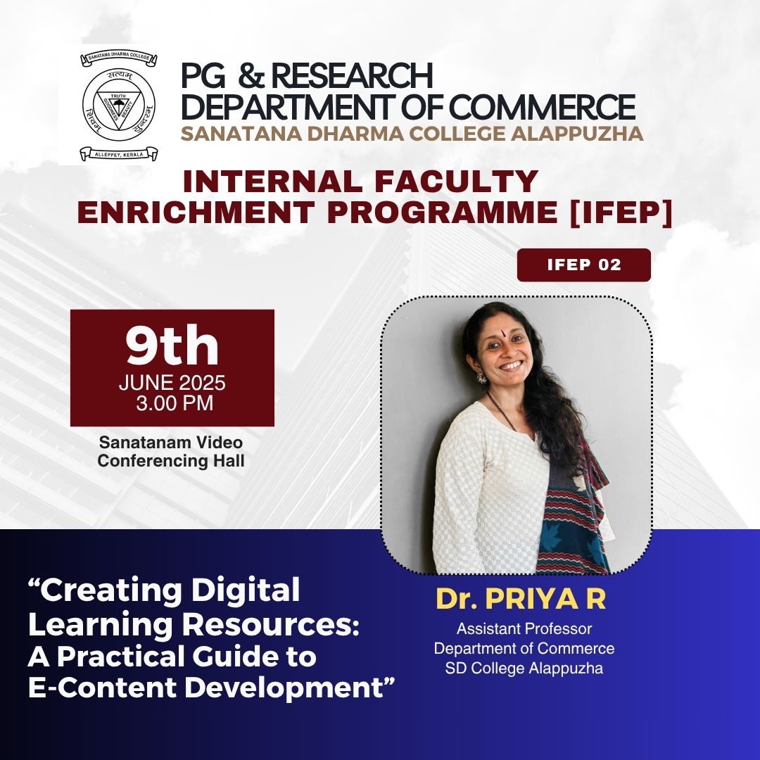 Internal Faculty Enrichment Programme