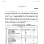 FYUGP VACANCY NOTICE – 01-06-2026
