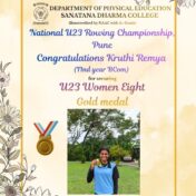 SD College Rowers Excel at National Under-23 Rowing Championship in Pune