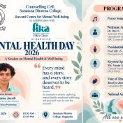 Mental Health Day 2026 Observed at Sanatana Dharma College
